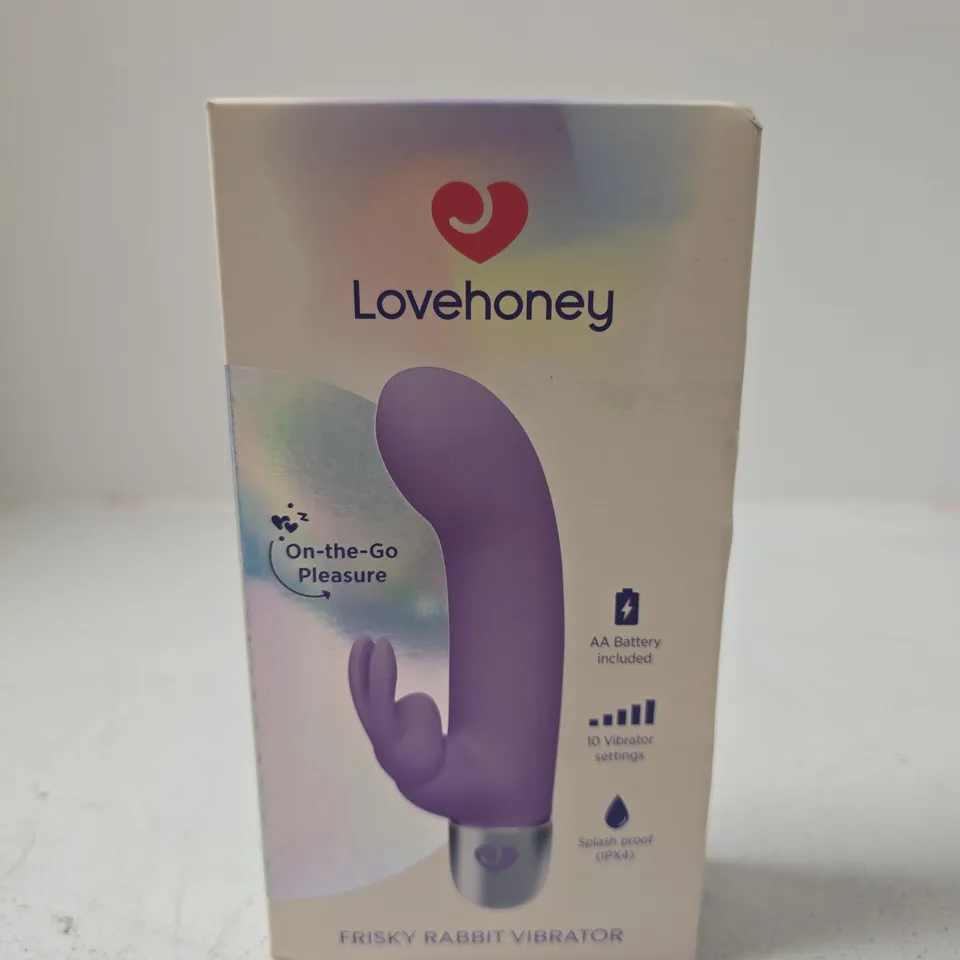SEALED LOVEHONEY FRISKY RABBIT VIBRATOR