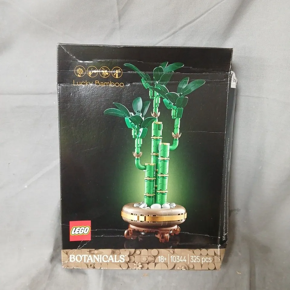 LEGO BOTANICALS LUCKY BAMBOO (10344) – 325 PCS, BOXED