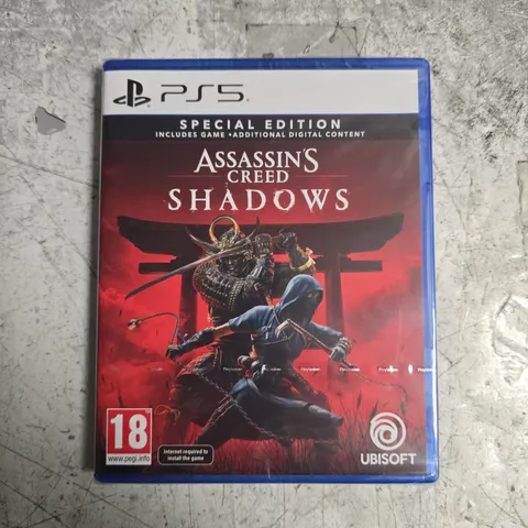 SEALED ASSASSIN'S CREED SHADOWS SPECIAL EDITION FOR PS5 