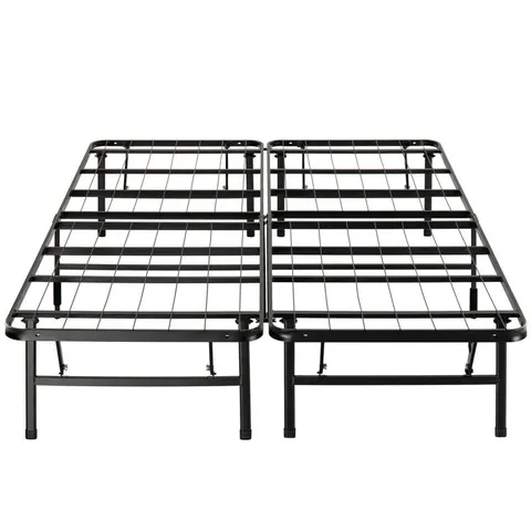 BOXED BUCHMAN SMARTBASE METAL PLATFORM BED WITH UNDER BED STORAGE (1 BOX )