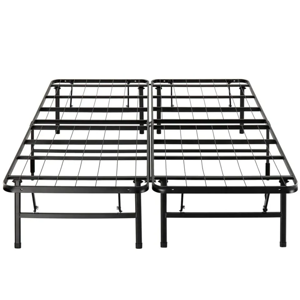 BOXED BUCHMAN SMARTBASE METAL PLATFORM BED WITH UNDER BED STORAGE (1 BOX )