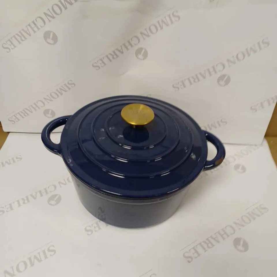 BARBARY&OAK C24CM CAST IRON CASSEROLE DISH