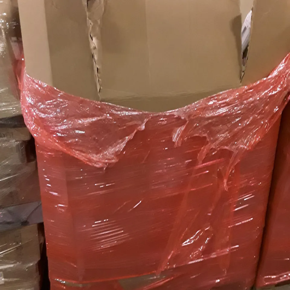 PALLET CONTAINING ASSORTED PRODUCTS INCLUDING SHOWER SYSTEM, SUITCASE, GOVEE UPLIGHTER FLOOR LAMP, ROLLER BLIND, MOUSE PAD & DIE-CAST RACING TOY