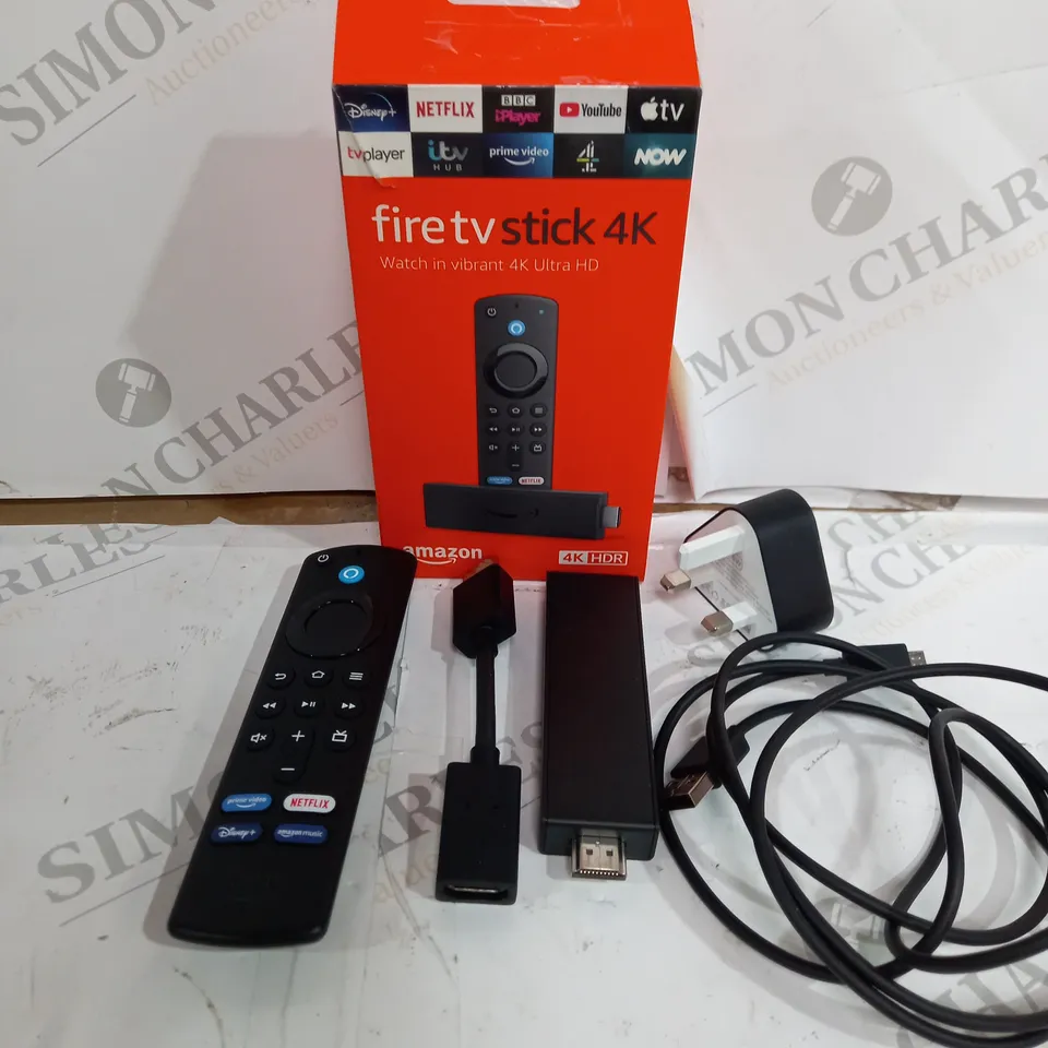 AMAZON FIRE TV STICK 4K BLACK 