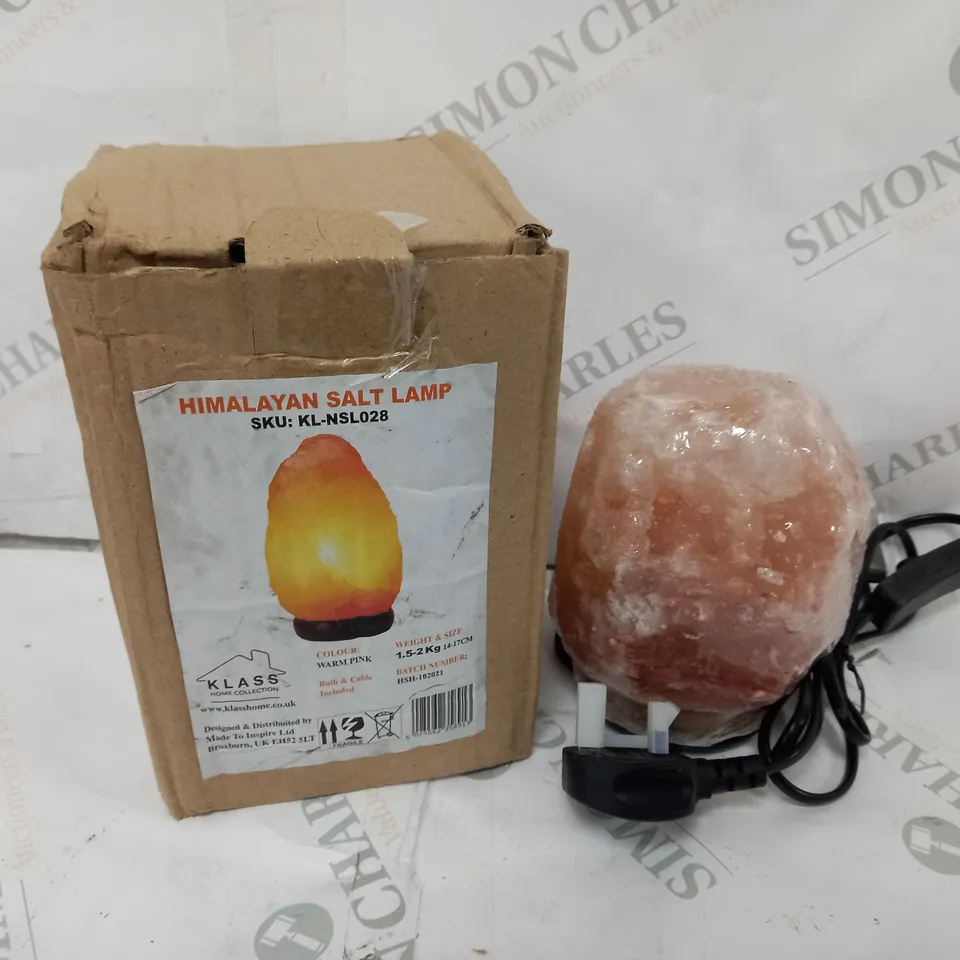 BOXED HIMALAYAN SALT LAMP