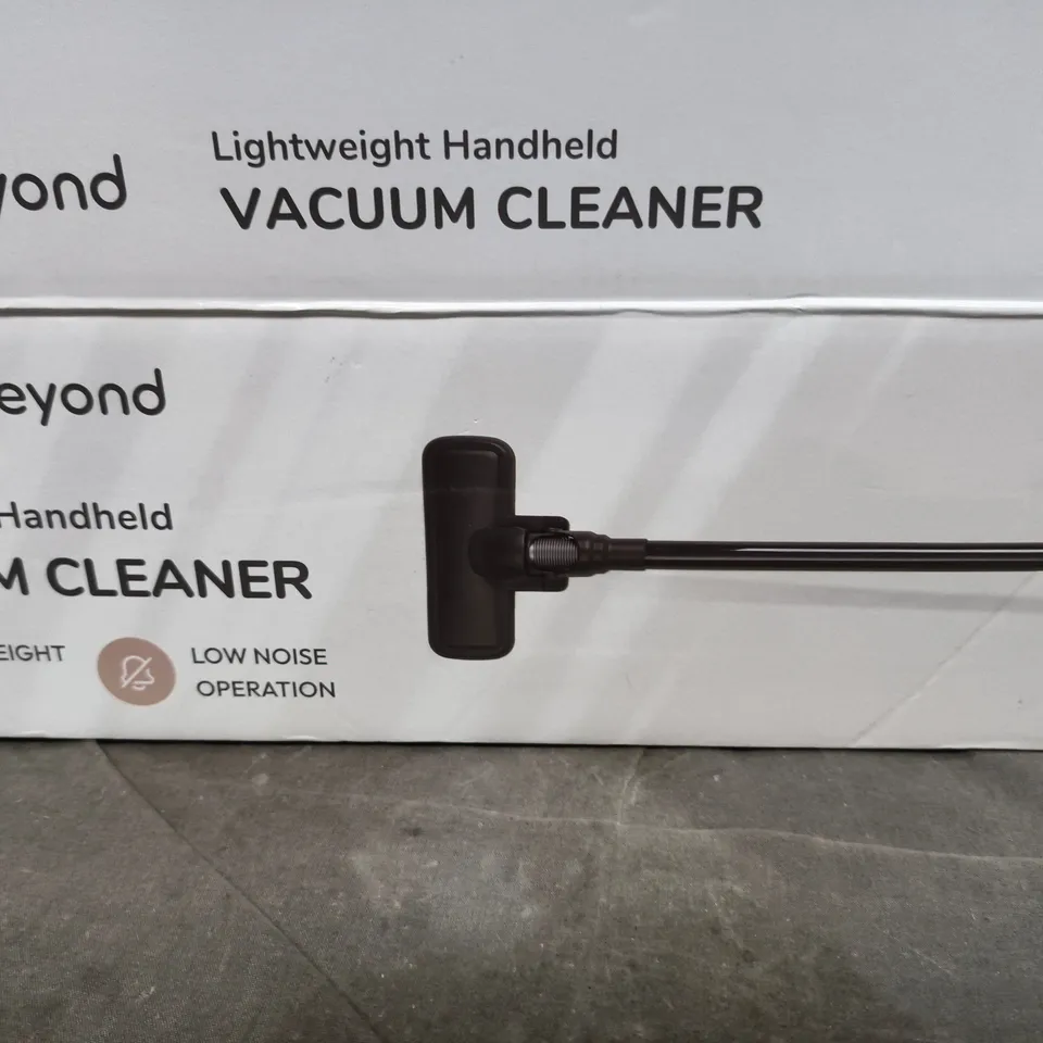 BLISS & BEYOND LIGHTWEIGHT HANDHELD VACUUM CLEANER – BOXED