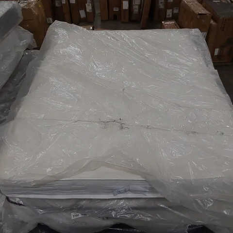 QUALITY BAGGED 4'6" DOUBLE MEMORY OPEN COIL MATTRESS