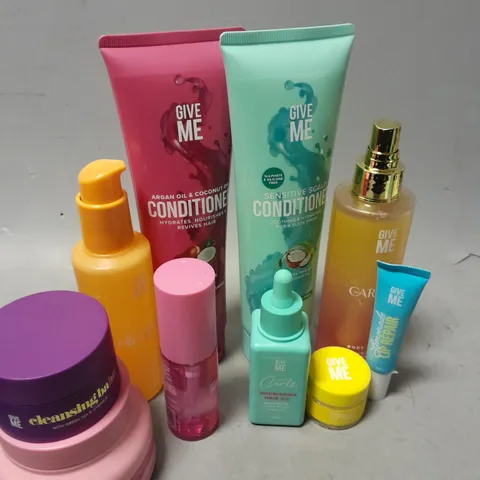 APPROXIMATELY 20 ASSORTED COSMETICS ITEMS TO INCLUDE CLEANSING BALM (50ml), FOUR CURLS MOISTURISING MANGO HAIR BUTTER, HAIR SERUM (45ml) ETC