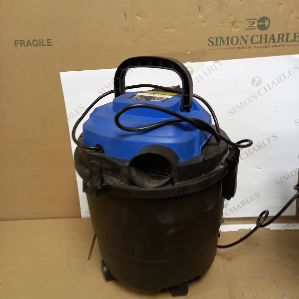 DRAPER 90107 230V 1250W 15L WET AND DRY VACUUM CLEANER