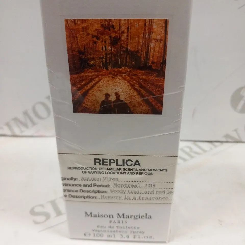 BOXED AND SEALED REPLICA MAISON MARGIELA PARIS EAU DE TOILETTE 100ML