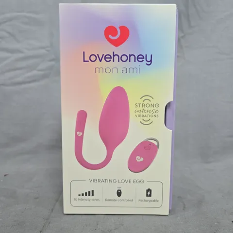 BOXED LOVEHONEY MON AMI VIBRATING LOVE EGG