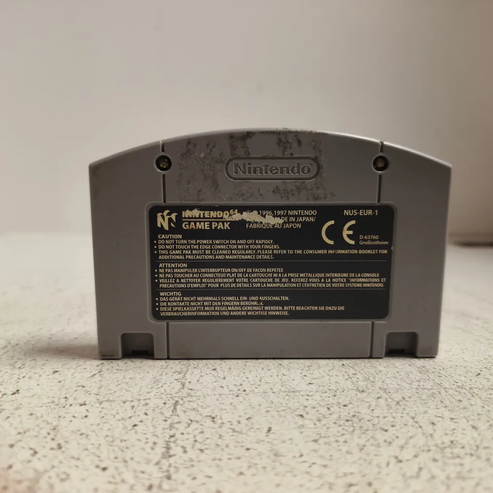 NINTENDO 64 BANJO-KAZOOIE GAME CARTRIDGE