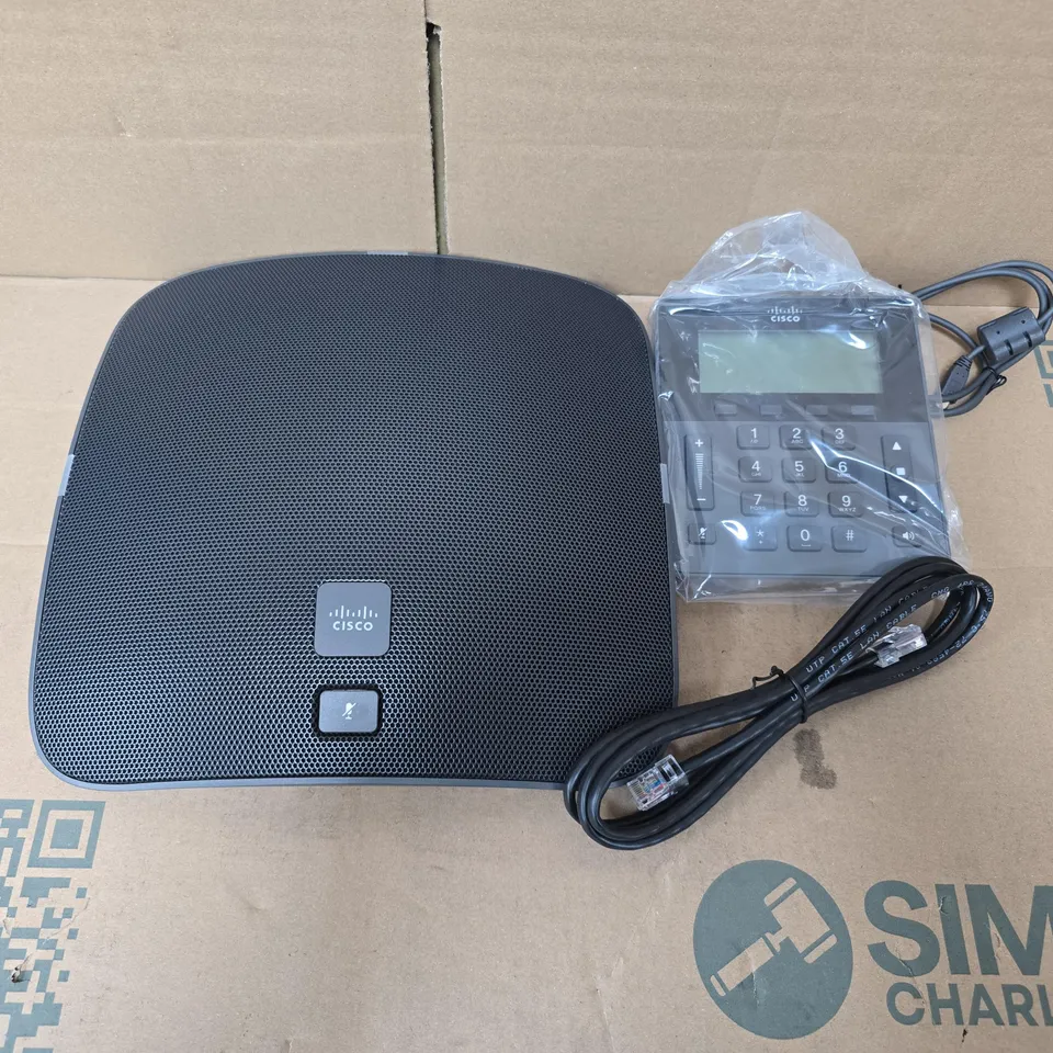 5 BOXED CISCO 8831 UNIFIED IP CONFERENCE PHONES