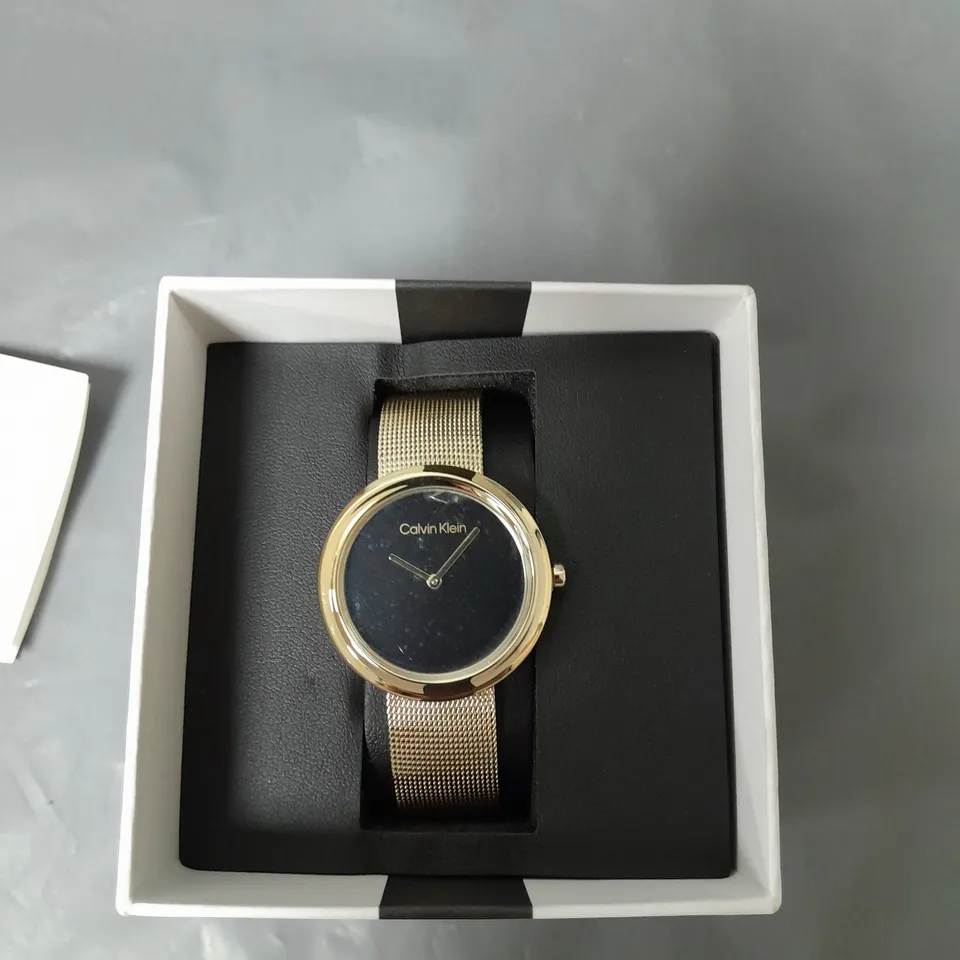 CALVIN KLEIN LADIES BRACELET WATCH 