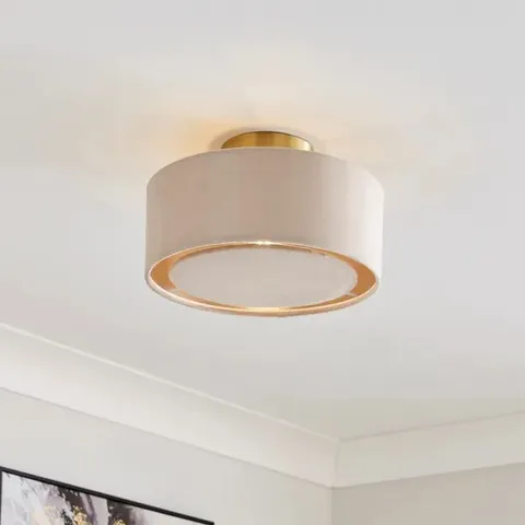 BOXED NESA SHALLOW FLUSH CEILING LIGHT