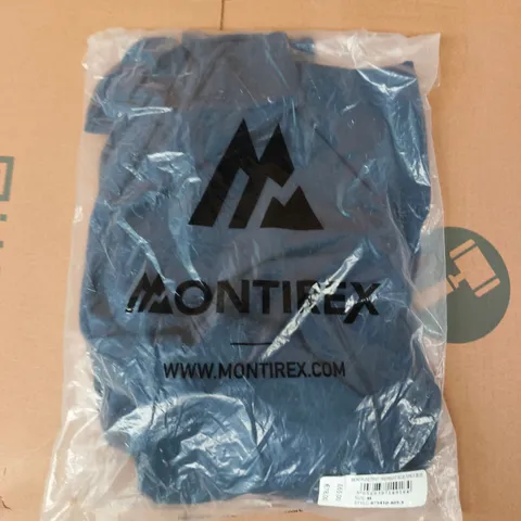 bagged montirex montagne pants in midnight blue/space blue size medium