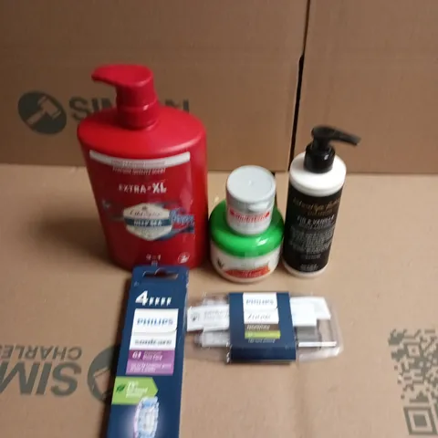APPROXIMATEY 20 ASSORTED HEALTH AND BEAUTY PRODUCTS TO INCLUDE - SUDOCREM - OLD SPICE HAIR AND BODY WASH AND PHILIPS ZOOM TEETH WHITENING KIT