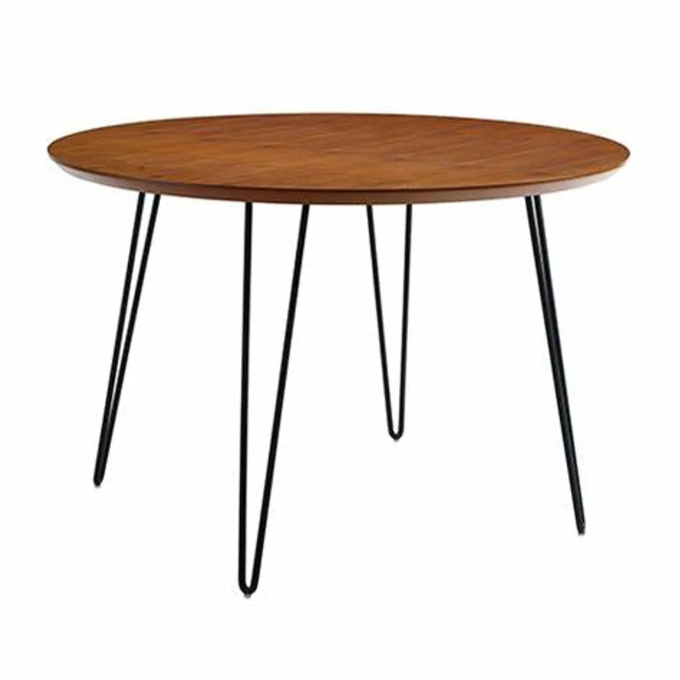 BOXED BELLA HAIRPIN LEG ROUND TABLE