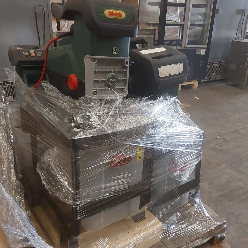 PALLET CONTAINING APPROXIMATELY 4x WEBB SILENT SHREDDERS