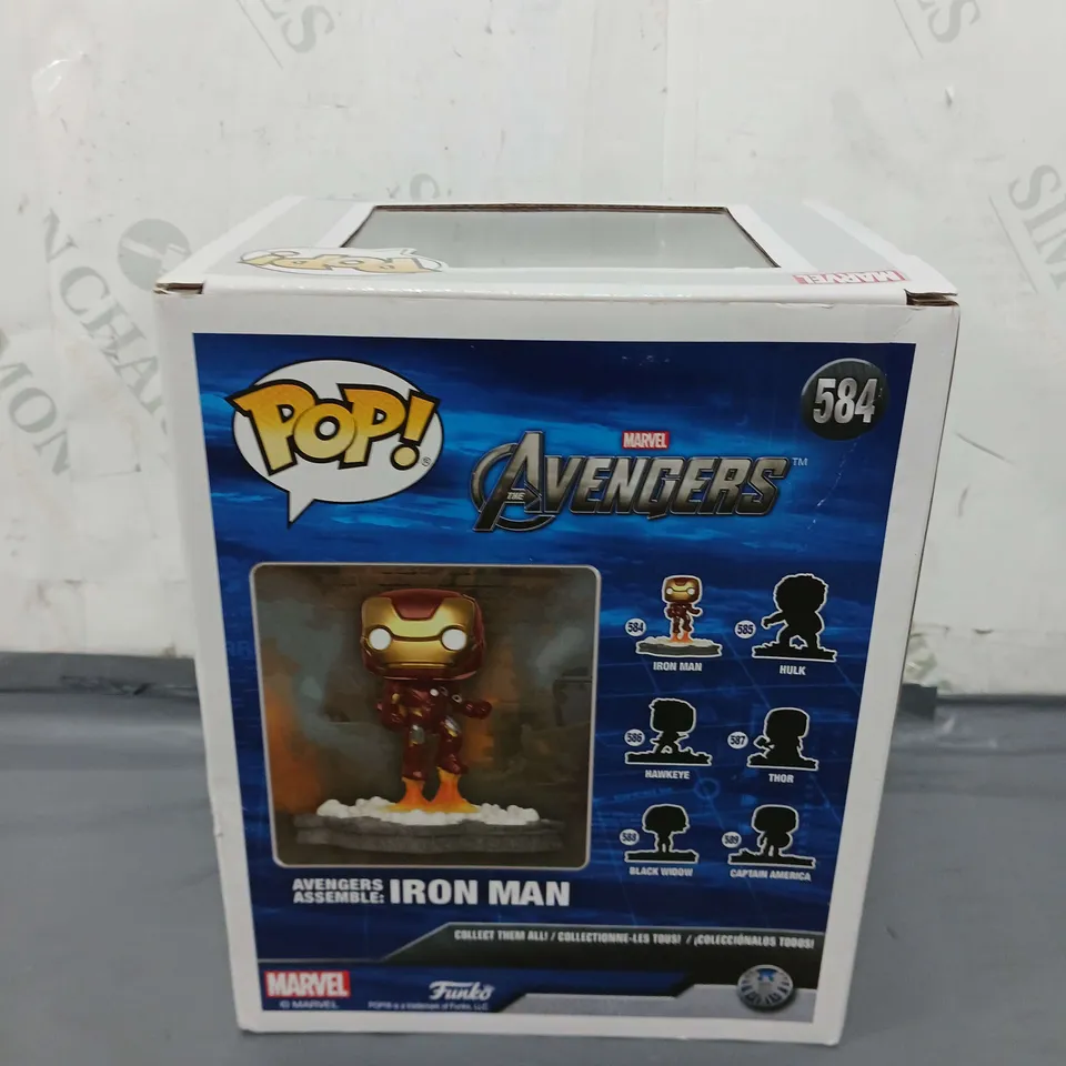 POP! MARVEL AVENGERS - IRON MAN BOBBLE HEAD - 584