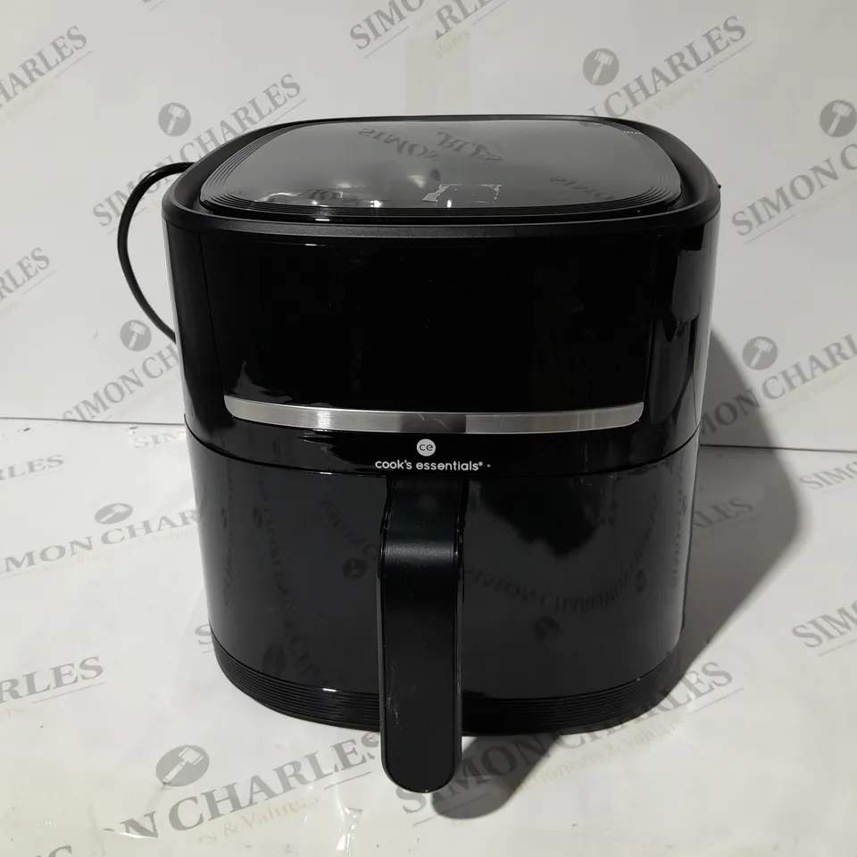 COOK'S ESSENTIALS 4L AIR FRYER BLACK