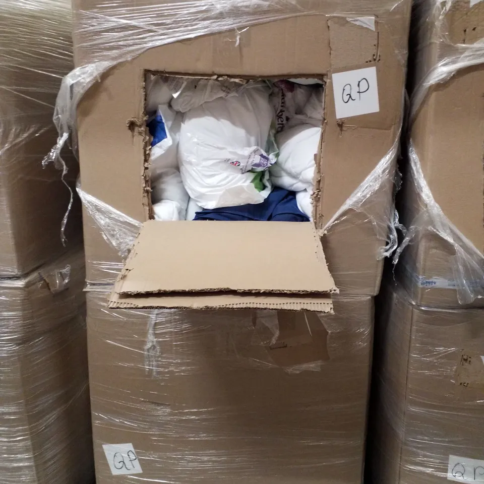 PALLET OF 2 BOXES EACH CONTAINING ASSORTED BEDDING 
