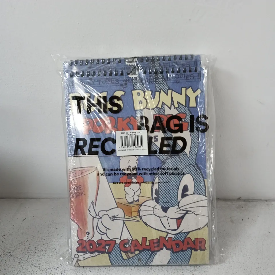 APPROXIMATELY 4 X BUGS BUNNY & PORKY PIG 2027 CALENDAR 