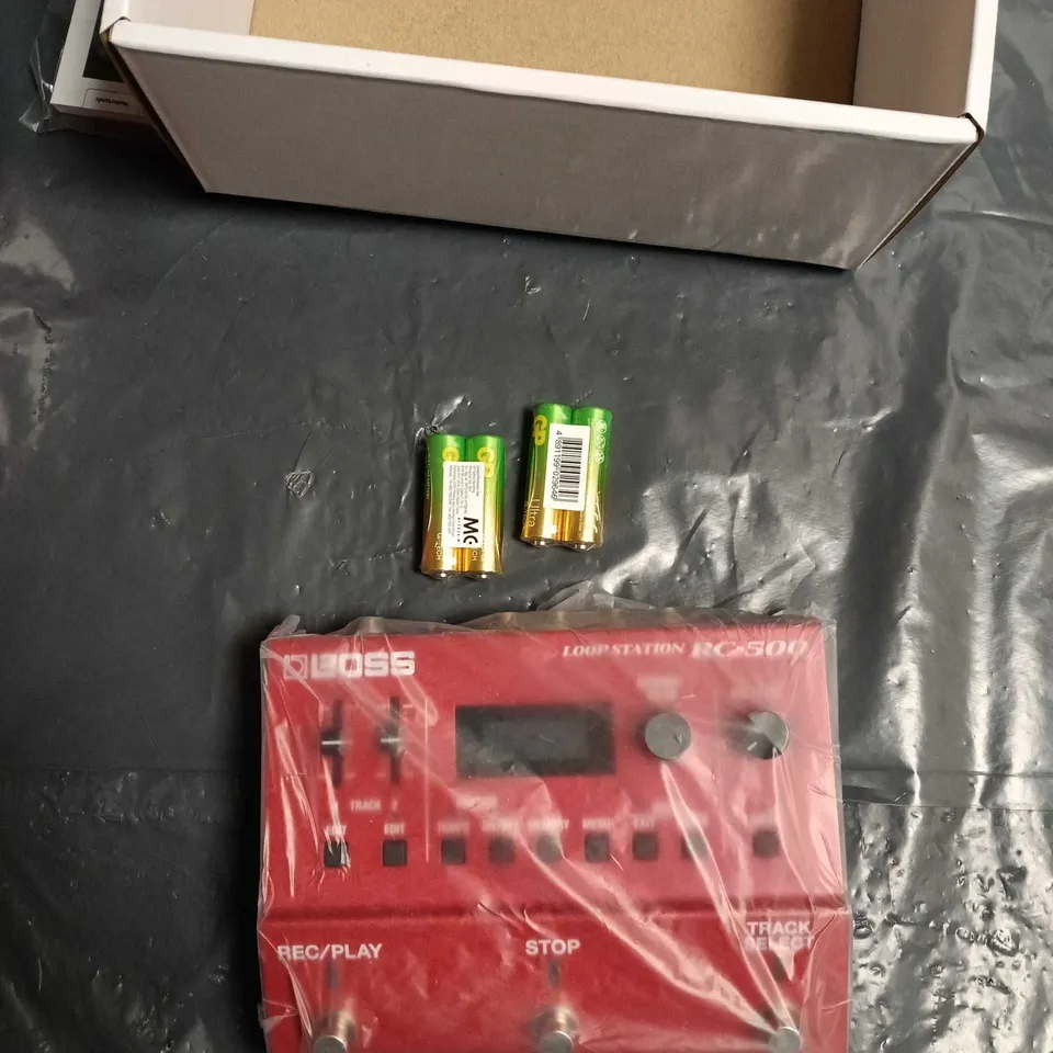 BOSS LOOP STATION RC-500 – RED, BOXED