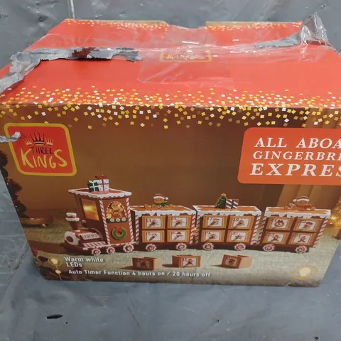 BOXED THREE KINGS GINGERBREAD EXPRESS