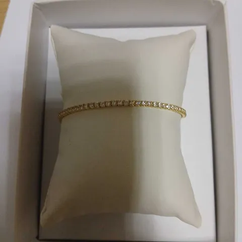 DIAMONIQUE 2CT TW FINE TENNIS BRACELET STERLING SILVER 