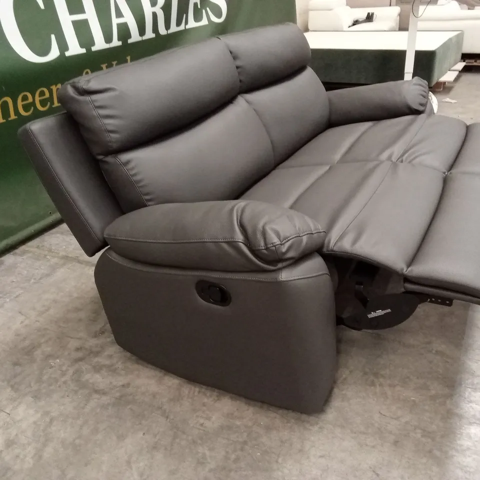 EDISON 3 SEATER MANUAL RECLINER SOFA RRP £799