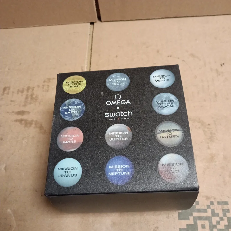OMEGA X SWATCH MOONSWATCH MISSION TO MERCURY WATCH BOXED