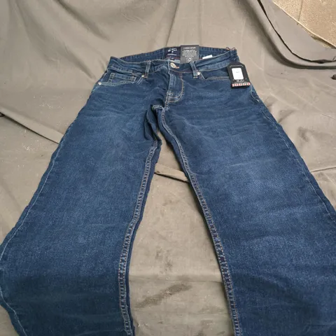 BEN SHERMAN DENIM JEANS – VINTAGE STRAIGHT FIT, DARK DENIM, 32R