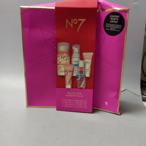 BOXED NO7 SKINCARE ESSENTIALS