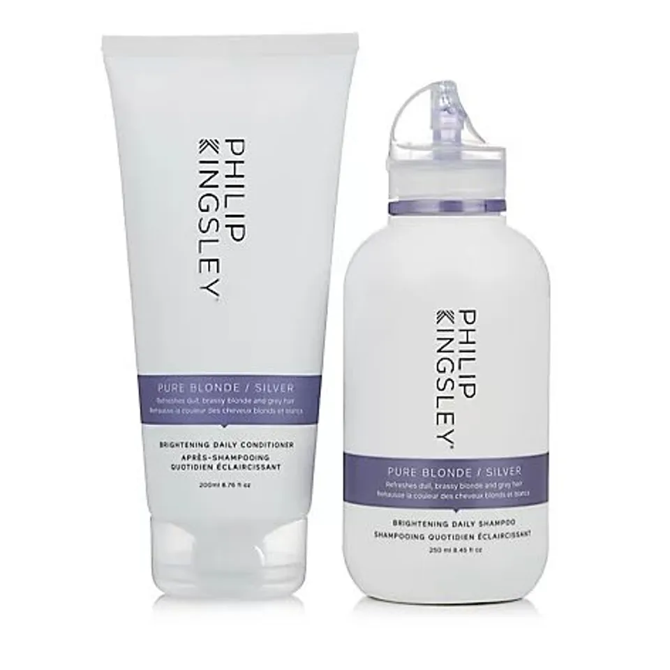 PHILIP KINGSLEY PURE SILVER SHAMPOO 250ML CONDITIONER 200ML