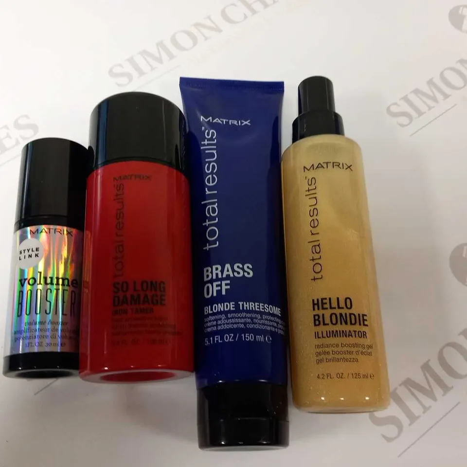 APPROXIMATELY 12 ASSORTED MATRIX MIXED STYLING PRODUCTS