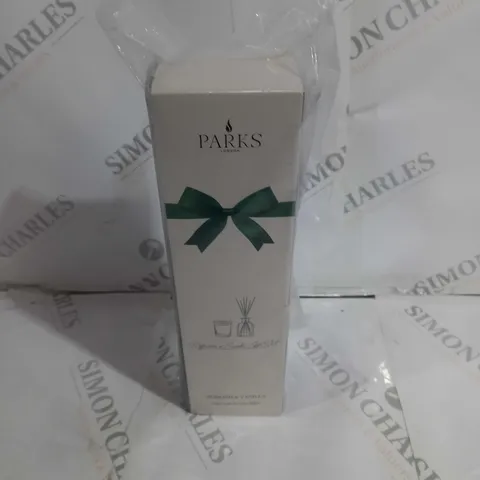 BOXED PARKS DIFFUSER & CANDLE SET ALMOND & VANILLA