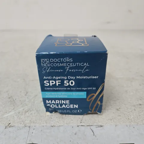 DOCTORS COSMECEUTICAL ANTI-AGEING DAY MOISTURISER SPF 50 β MARINE COLLAGEN, 50ML