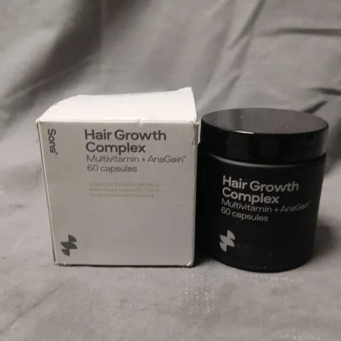 HAIR GROWTH COMPLEX MULTIVITAMIN + ANAGAIN 60 CAPSULES