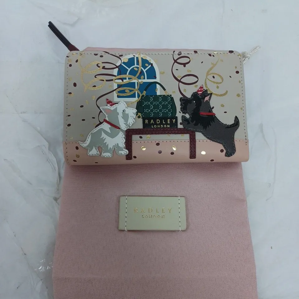 RADLEY LONDON SMALL COIN PURSE WITH PINK GIFT BAG