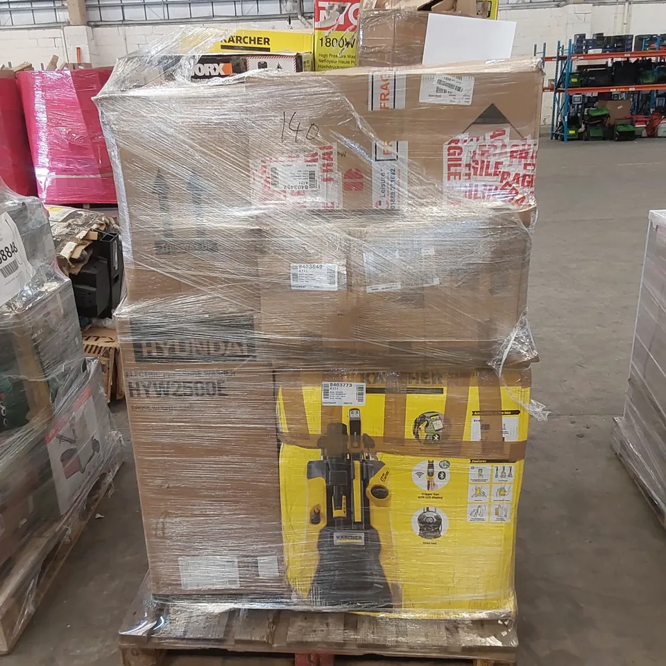 PALLET OF APPROXIMATELY 16 UNPROCESSED RAW RETURN HOUSEHOLD AND ELECTRICAL GOODS TO INCLUDE;