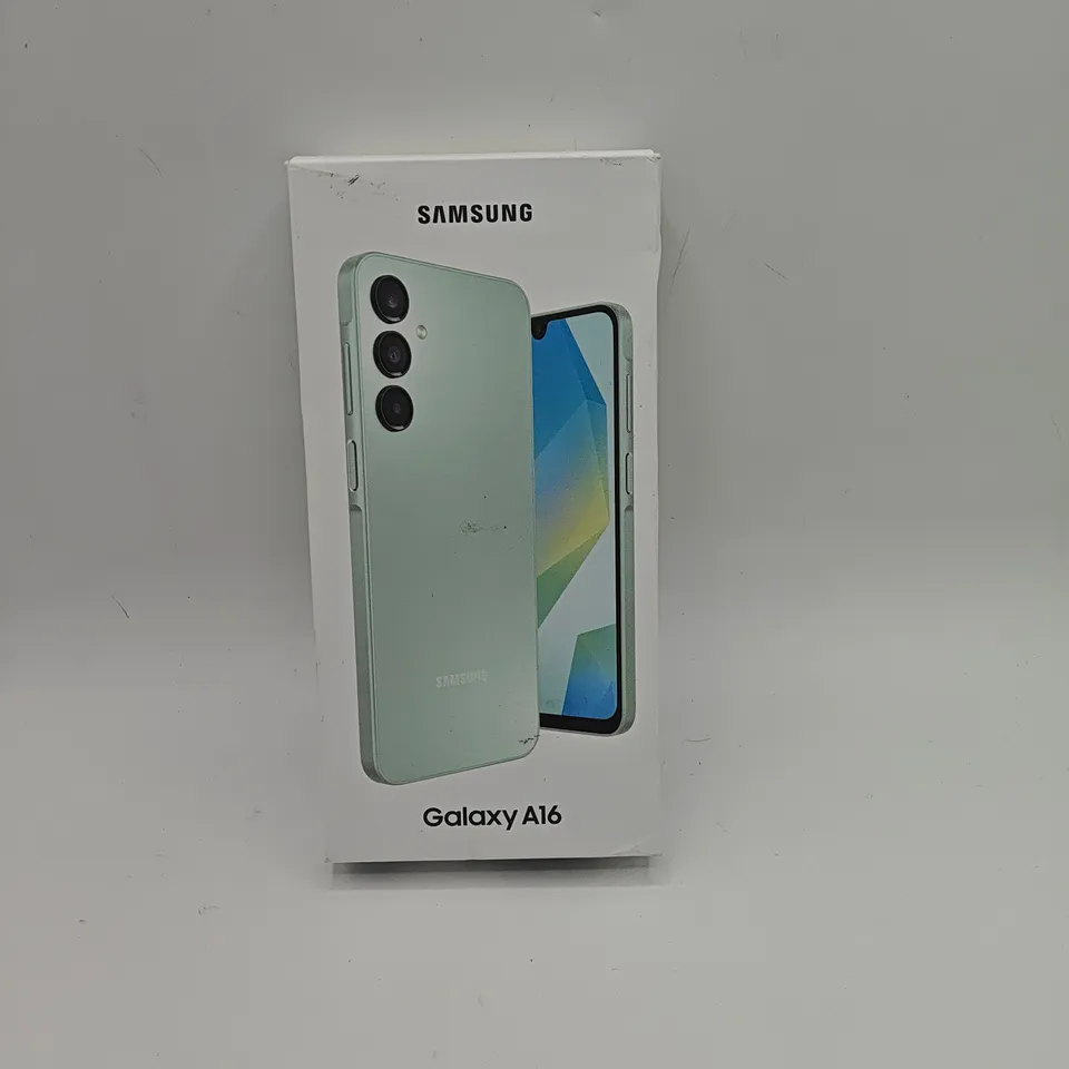 BOXED SAMSUNG GALAXY A16 4/128GB IN LIGHT GREEN - SM-A165F