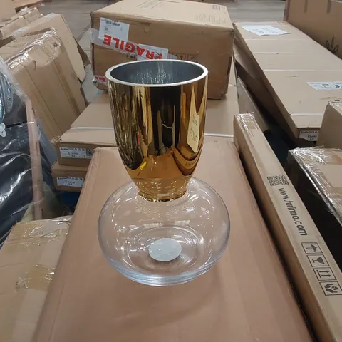 BOXED CORIDDI GLASS TABLE VASE (1 BOX)