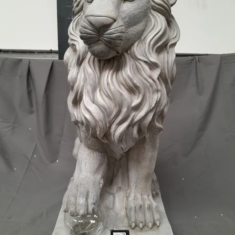 BOXED MY GARDEN STORIES LION SCULPTURE