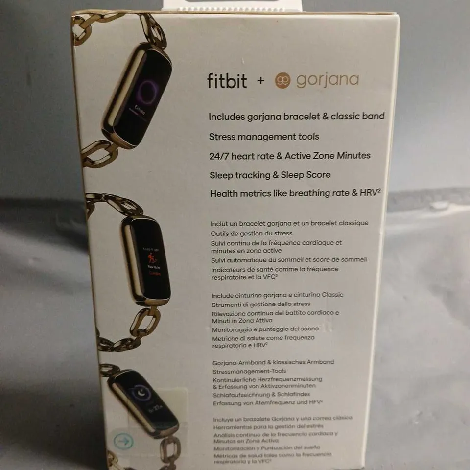 SEALED FITBIT LUXE FITNESS & WELLNESS TRACKER