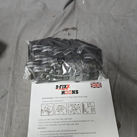 S-FIXX ULTRA HOOKS 20 PIECE SET 