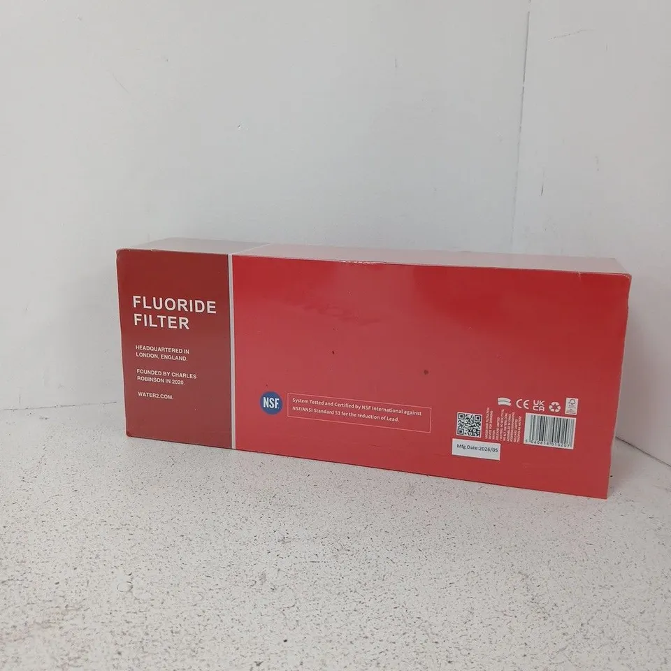 WATER2 FLUORIDE FILTER