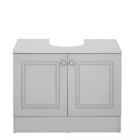 BOXED AVALON UNDER SINK CABINET - GREY (1 BOX)