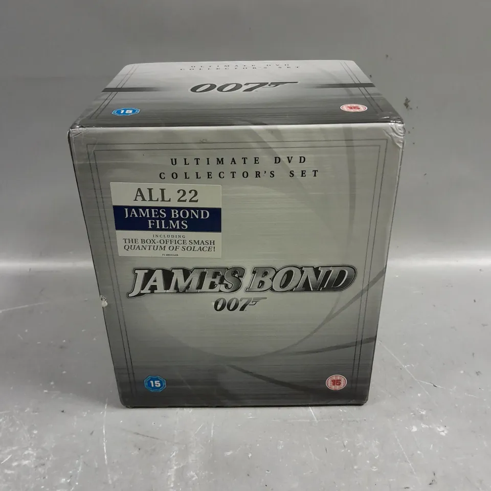 BOXED JAMES BOND ULTIMATE DVD COLLECTOR'S SET 