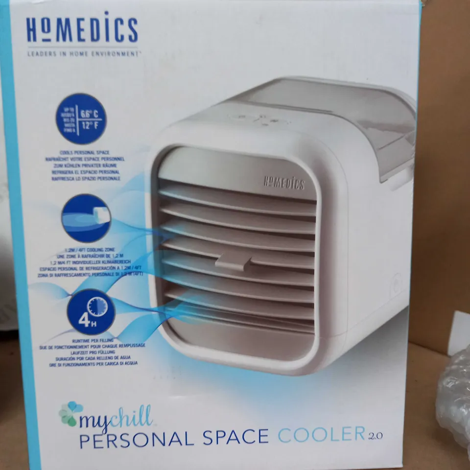 BOXED HOMEDICS MY CHILL PERSONAL SPACE COOLER